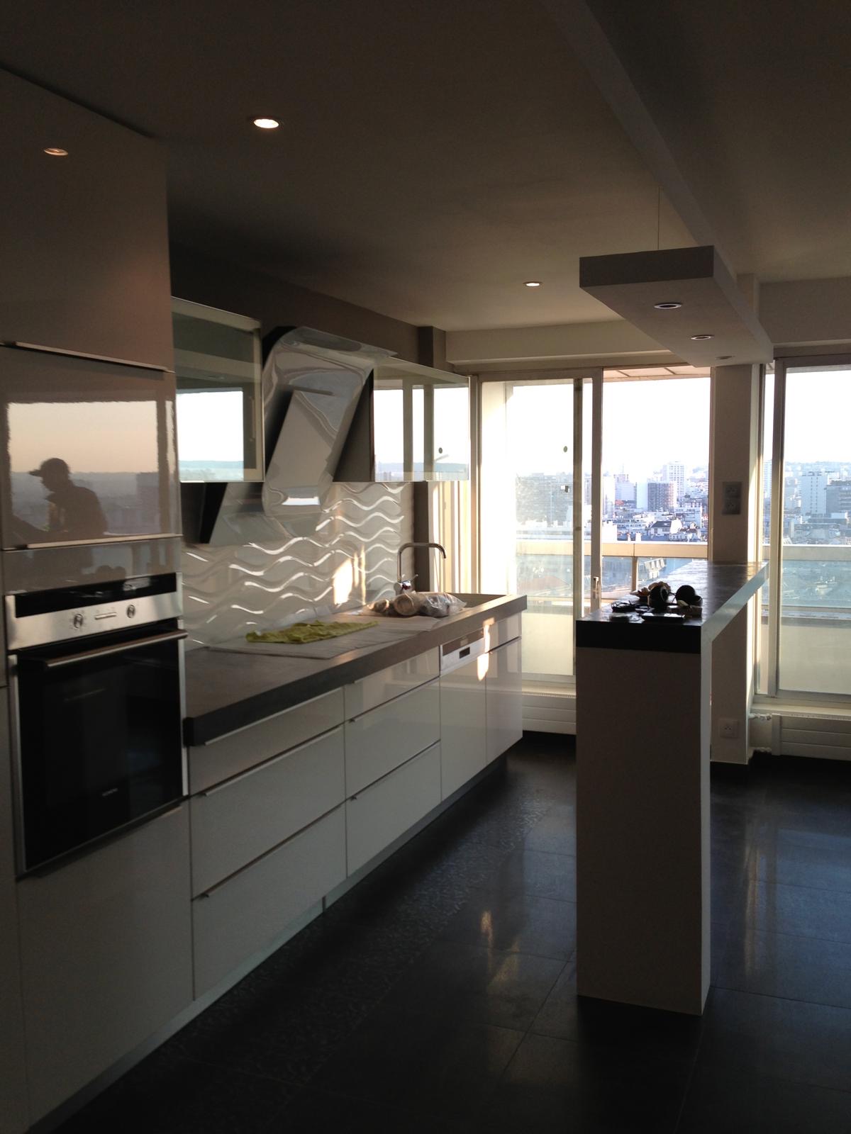 Cuisine penthouse Paris